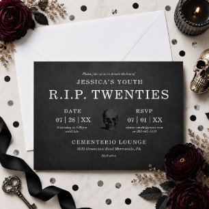 Convites R.I.P Vinte Anos