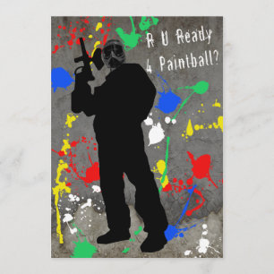 Convites R U aprontam o Paintball 4?