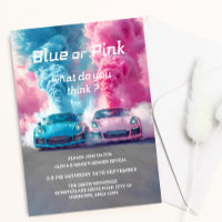 Raça de Fumaça Azul Cor-de-rosa Explosão Carro Sex