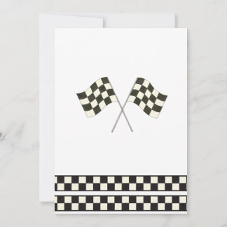 Convites Race Car Birthday Invitation