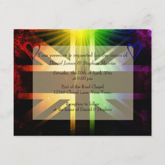 Convites Rainbow UK