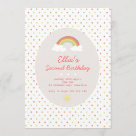 Convites Rainbows e Sunshine