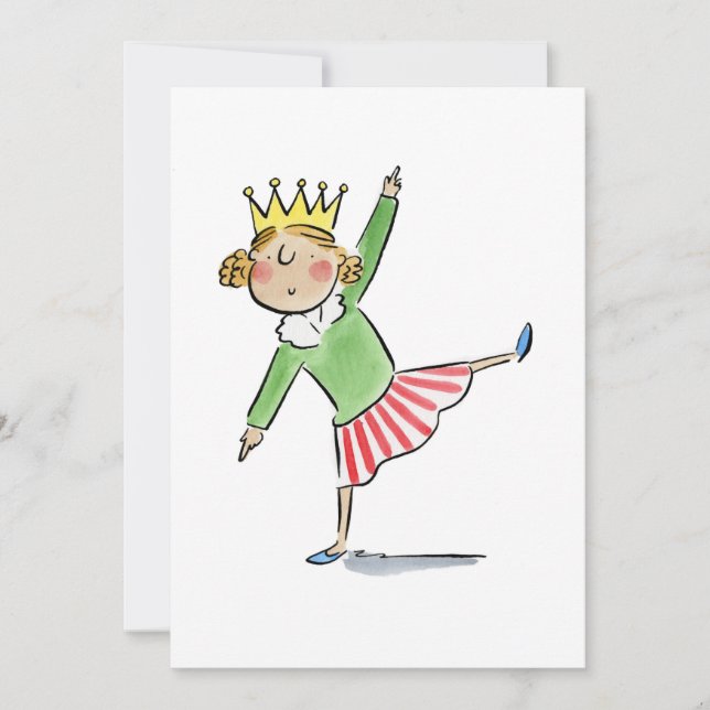 Convites Rainha Dançante (Frente)