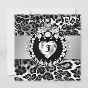 Convites Rainha do beijo de 311 Leopardos-Tique dos