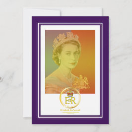 Convites Rainha Elizabeth II reinante