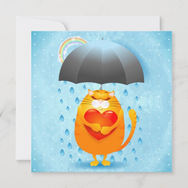 Convites Rainy Day (Frente)