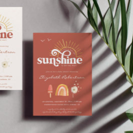 Convites Raio de Sol | Chá de Bebê Boho