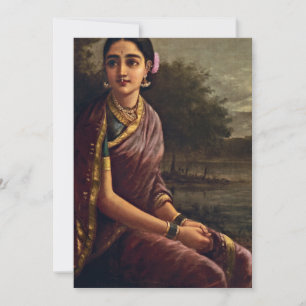 Convites Raja Ravi Varma - Radha No Luar