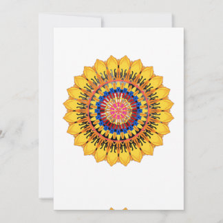 Convites Rajá solar dourado - Envelope 