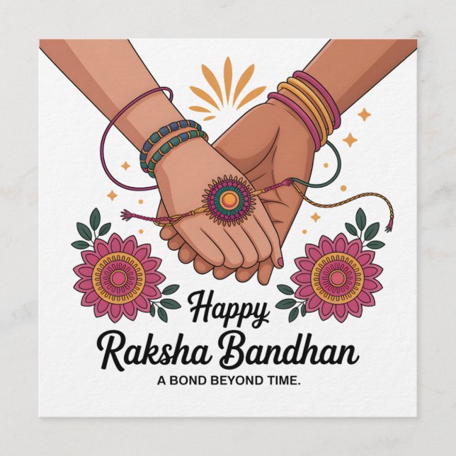 Convites raksha bandhan Invitation (Frente)