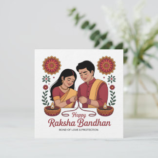 Convites raksha bandhan Invitation