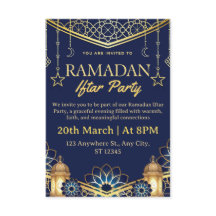 Ramadan Iftar Invitation Card