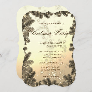 Convites Ramais de Árvore de Natal,Festa de Natal Corporati