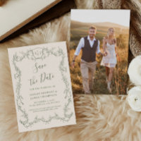 Rambling Rose Sage Casamento Salvar a Data