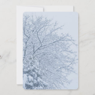Convites Ramificações da Árvore de Neve de inverno