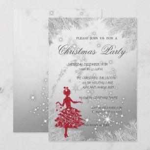 Convites Ramificações da Árvore,Festa de Natal Corporativa