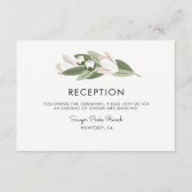 Raminhos de casamento marfim e rosa recepção