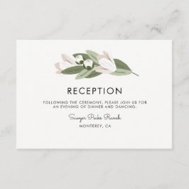 Convites Raminhos de casamento marfim e rosa recepção