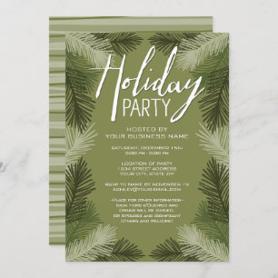 Convites Ramos de Árvore de Pinheiros Russos do Partido de 