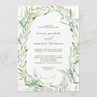 Ramos de oliveira do Mediterrâneo | Casamento por 