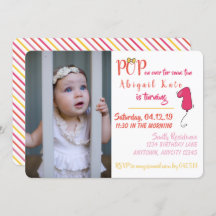 Rapariga Balão - Primeira Foto De Aniversário