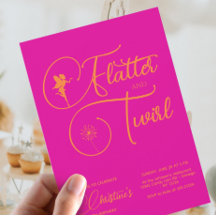 Rapariga de Fada Birthday Simple Modern