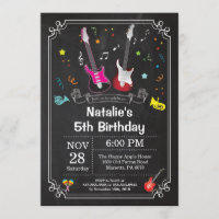 Rapariga de Música Convidada de Aniversário do Roc