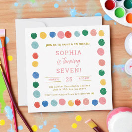 Convites Rapariga do Partido Pintura Pintura