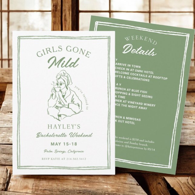 Convites Raparigas Spa Ficaram Ligeiras Festas de solteira  (Criador carregado)