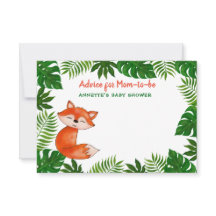 Raposa-Bebê | CHÁ DE FRALDAS | Aconselhamento Para