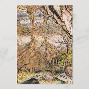 Convites Rat E Mole Têm Um Picnic - Arthur Rackham