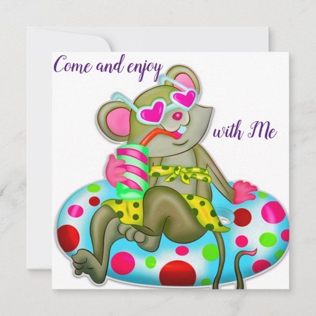 Convites Rato (Frente)