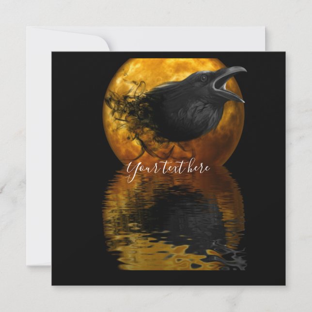 Convites Raven e Ouro Moon (Frente)