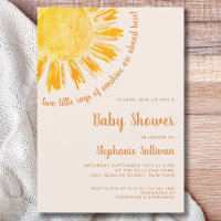 Rays do Chá de fraldas dos Gêmeos Sunshine