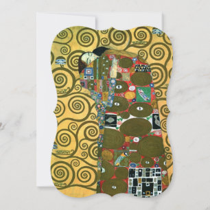 Convites Realização (O Abraço) por Gustav Klimt Casamento