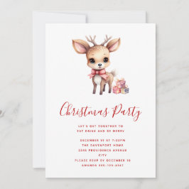 Convites Rebelde de Natal Bonita com Presentes de Férias