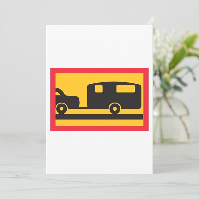 Convites Reboque de uma caravana (Criador carregado)