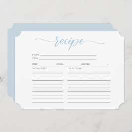 Convites Receita Da Noiva Do Chá Bridal Da Flor Elegante