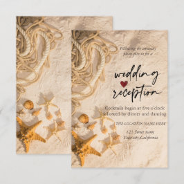 Convites Recepção de Areia de Corda