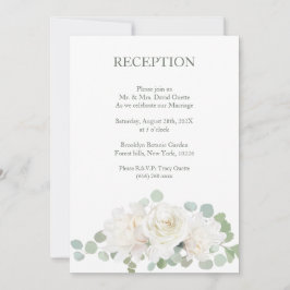 Convites Recepção de Casamento Botânica Elegante