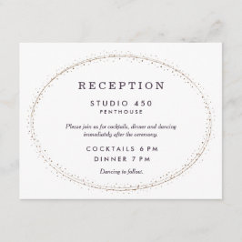 Convites Recepção de casamento *Etiqueta Privada*