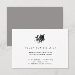 Convites Recepção de Casamento Floral em Aquarela Bouquet P