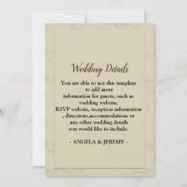 Convites Recepção de Casamento moderna e elegante dourada