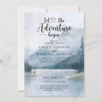 Recepção de Casamento na Montanha da Floresta Pint