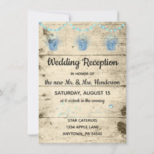 Convites Recepção de casamento Russo de Firefly & String Li