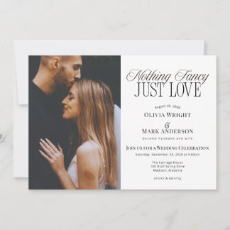 Convites Recepção de Casamento Simplesmente Amor