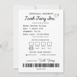 Convites Recepção de Fada dos Dentes Imprimível
