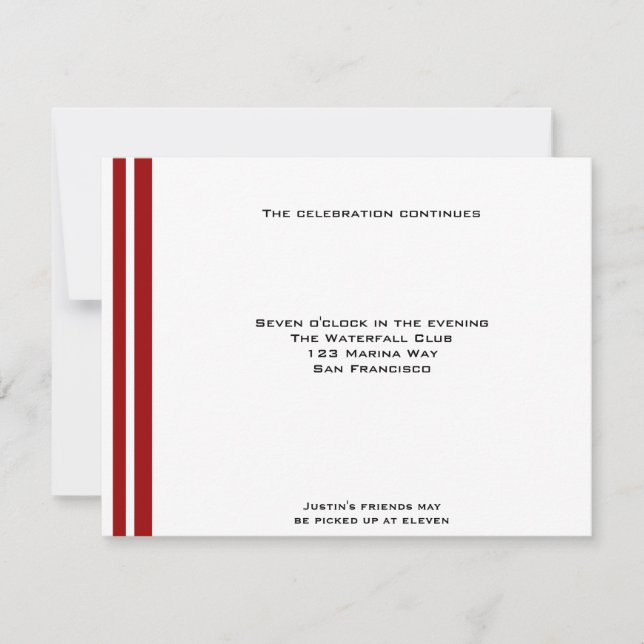 Convites Recepção do Bar de esportes de beisebol Mitzvah (Frente)