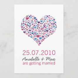 Convites Recepção Informal Doce-Coração