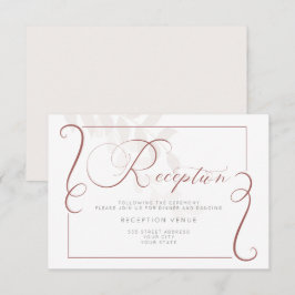 Convites Recepção - Mal Há Especiarias Botânicas e Creme